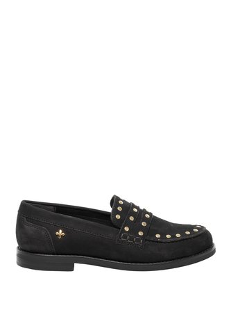 Mocasines Para Mujer Angeles Negro Bosi Bosi