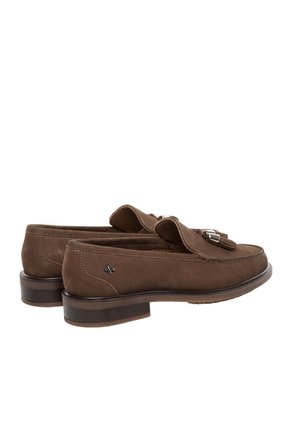 Mocasines Para Mujer Angela Taupe Bosi