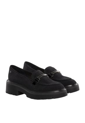 Mocasines Para Mujer Caressa Negro Bosi