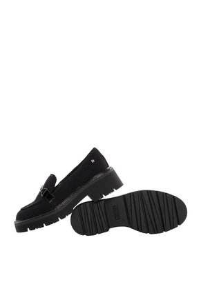 Mocasines Para Mujer Caressa Negro Bosi