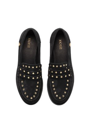 Mocasines Para Mujer Angeles Negro Bosi