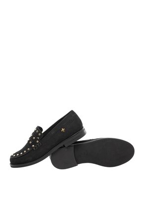 Mocasines Para Mujer Angeles Negro Bosi