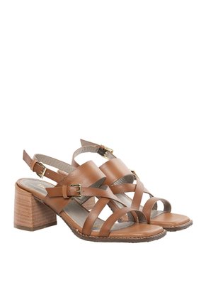 Sandalias Para Mujer Chenoa Canela Bosi
