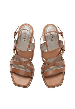 Sandalias Para Mujer Chenoa Canela Bosi