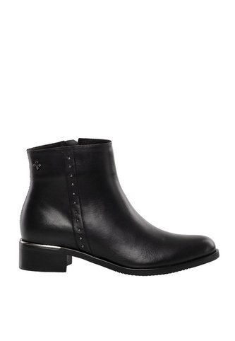 Botines Para Mujer Finia Negro Bosi Bosi