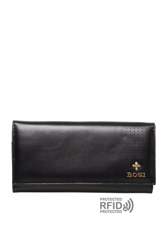 Billetera Para Mujer Elena Negro Bosi Bosi