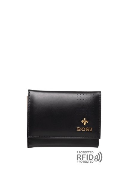 Billetera Para Mujer Sandy Negro Bosi