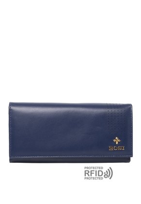 Billetera Para Mujer Elena Azul Bosi