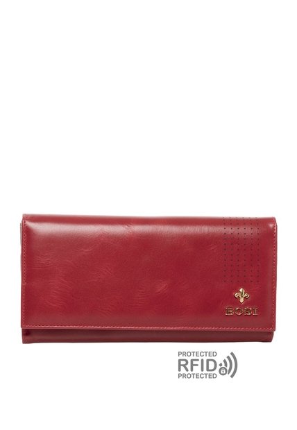 Billetera Para Mujer Elena Rojo Bosi