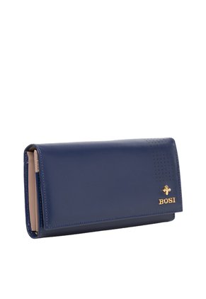Billetera Para Mujer Elena Azul Bosi