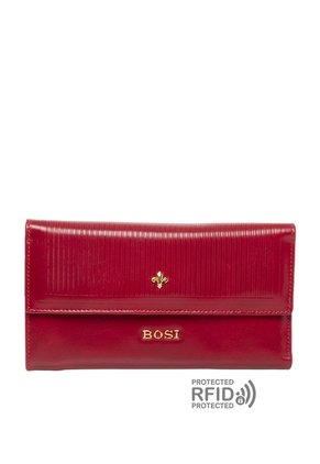 Billetera Para Mujer Yulia Rojo Bosi