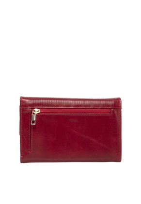 Billetera Para Mujer Laurie Rojo Bosi
