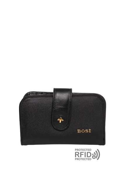 Billetera Para Mujer Monik Negro Bosi