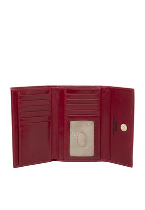 Billetera Para Mujer Laurie Rojo Bosi