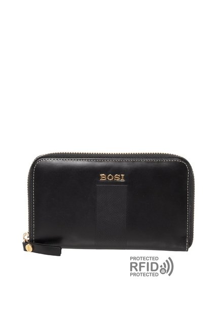 Billetera Para Mujer Mizela Negro Bosi