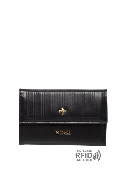 Billetera Para Mujer Laurie Negro Bosi