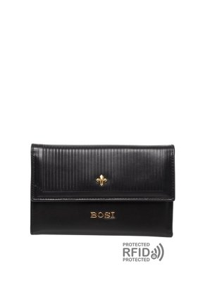 Billetera Para Mujer Laurie Negro Bosi