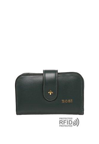 Billetera Para Mujer Monik Verde Bosi Bosi