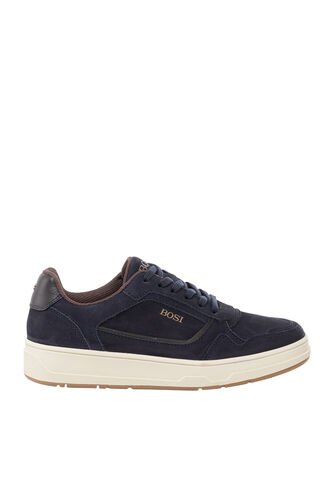 Tenis Para Hombre Lazaro Azul Bosi Bosi