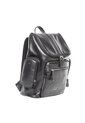 Morral En Cuero Para Hombre Zander Negro Bosi de Bosi