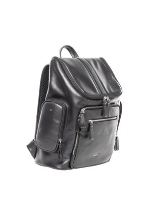 Morral En Cuero Para Hombre Zander Negro Bosi