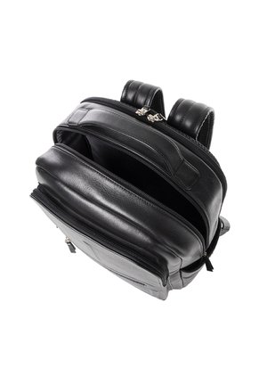 Morral En Cuero Para Hombre Darmian Negro Bosi