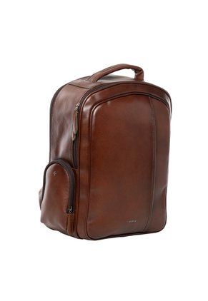 Morral En Cuero Para Hombre Stuart Canela Bosi