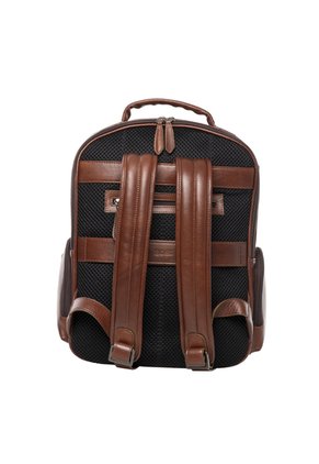 Morral En Cuero Para Hombre Stuart Canela Bosi