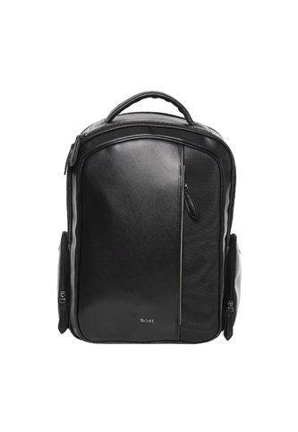 Morral En Cuero Para Hombre Stuart Negro Bosi Bosi