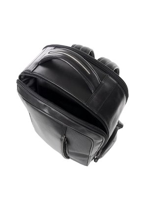 Morral En Cuero Para Hombre Stuart Negro Bosi