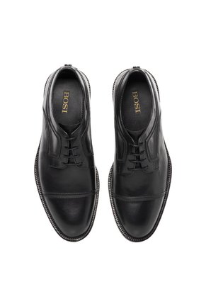 Zapatos Formales Para Hombre Musseti Negro Bosi