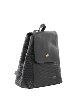 Morral En Cuero Para Mujer Solange Negro Bosi