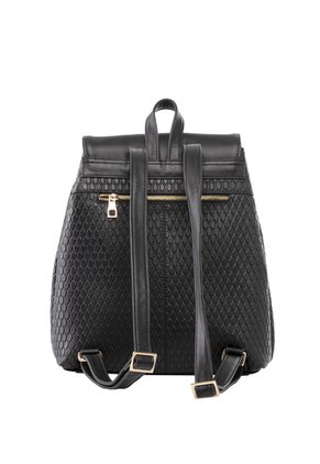 Morral En Cuero Para Mujer Solange Negro Bosi