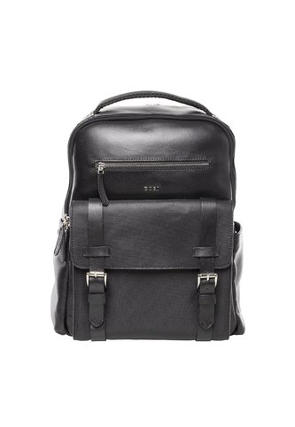 Morral En Cuero Para Hombre Pasalic Negro Bosi Bosi