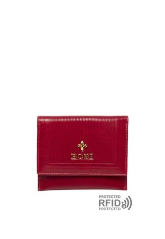 Tarjetero Para Mujer Silvy Rojo Bosi Bosi