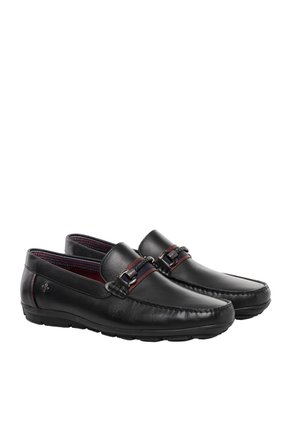 Mocasines Para Hombre George Negro Bosi