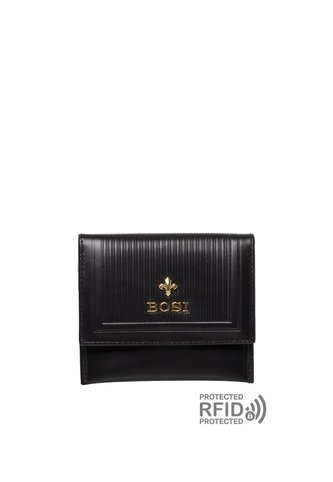 Tarjetero Para Mujer Silvy Negro Bosi Bosi
