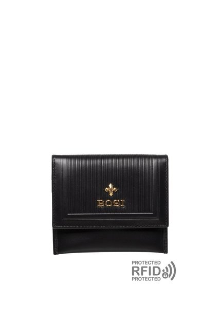 Tarjetero Para Mujer Silvy Negro Bosi