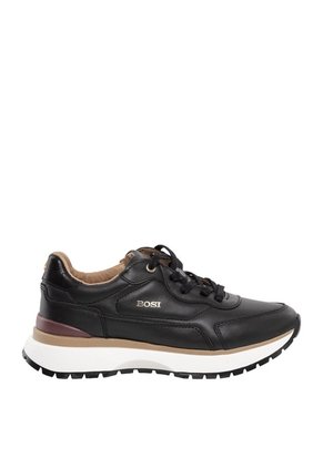 Tenis Para Mujer Jersey Negro Bosi