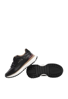 Tenis Para Mujer Jersey Negro Bosi