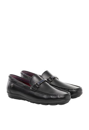Mocasines Para Hombre Marshall Negro Bosi