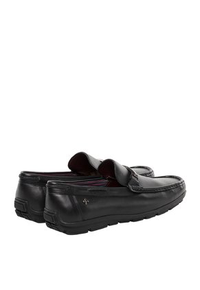 Mocasines Para Hombre Marshall Negro Bosi
