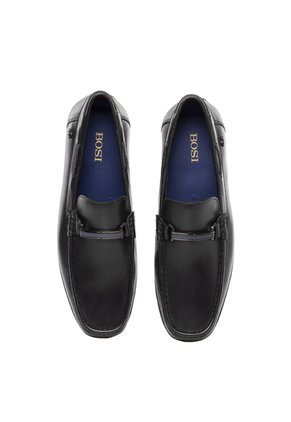 Mocasines Para Hombre Marshall Negro Bosi