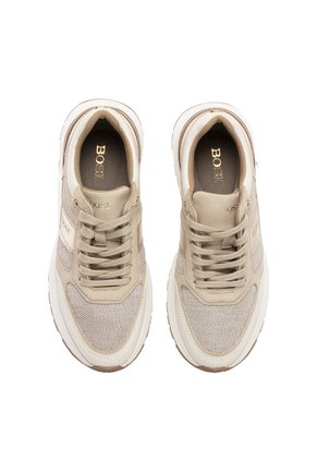 Tenis Para Mujer Quebec Beige Bosi