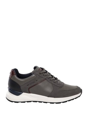 Tenis Para Hombre Okville Gris Bosi