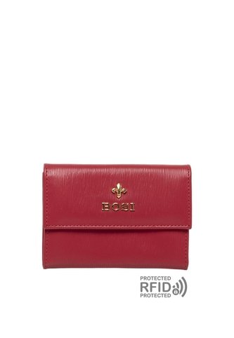 Tarjetero Para Mujer Linda Rojo Bosi Bosi