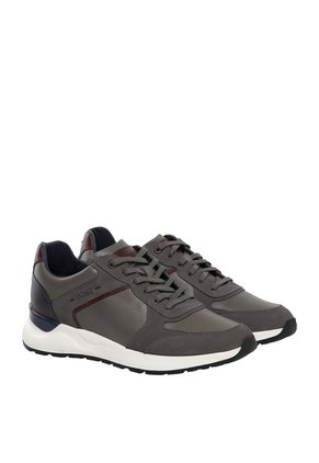 Tenis Para Hombre Okville Gris Bosi