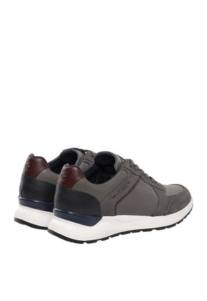 Tenis Para Hombre Okville Gris Bosi