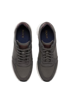 Tenis Para Hombre Okville Gris Bosi