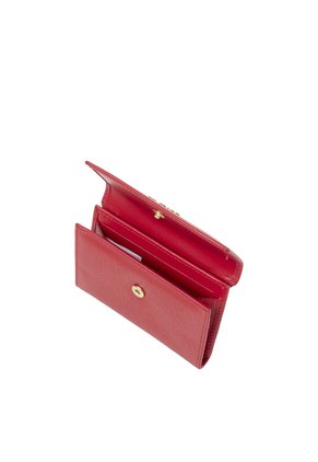 Tarjetero Para Mujer Linda Rojo Bosi